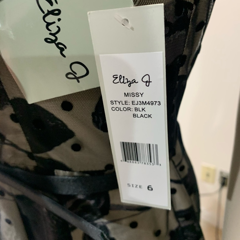 NWT Illusion Eliza J Cocktail Dress - Picture 4 of 5